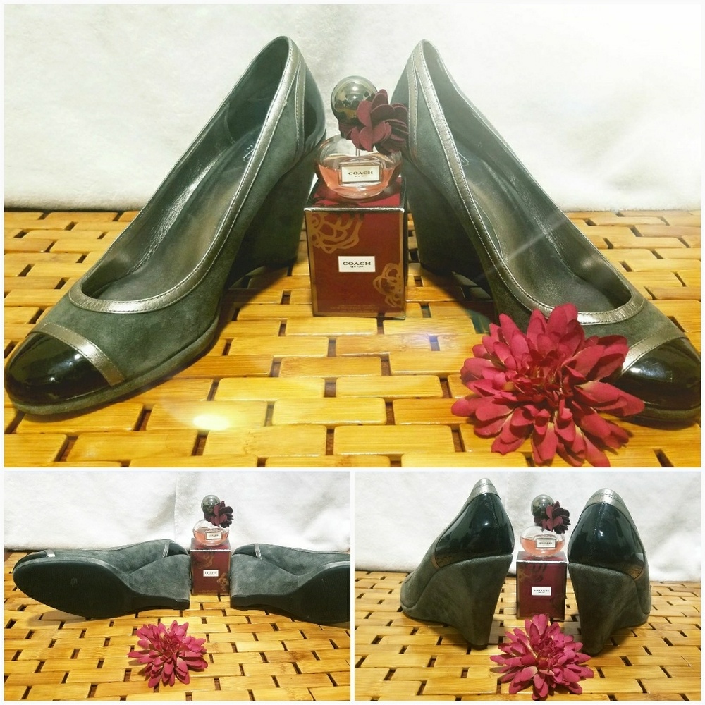 Coach wedge heels